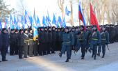 Архангельск присоединился к празднованию Дня защитника Отечества