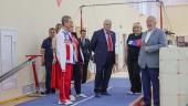 Сергей Миронов посетил тренировочную базу сборных РФ по спортивной гимнастике