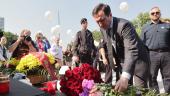Дмитрий Гусев в День памяти детей – жертв войны в Донбассе принял участие в возложении цветов