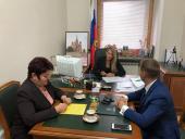 Яна Лантратова провела встречу по социальным вопросам с представителями администрации Владимирской области
