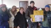 Херсонская область: в рамках партийной акции представители СРЗП передали книги в библиотеки Геническа