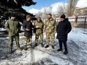 Республика Дагестан: депутаты от СРЗП в День защитника Отечества посетили бойцов в зоне СВО