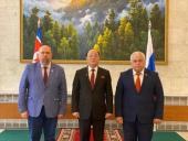 К.К. Тайсаев и И.М. Макаров приняли участие в работе круглого стола в Посольстве КНДР