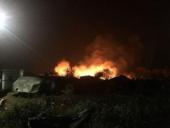 Пожар на полигоне Широкий лан: появились сведения о пострадавших