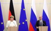 Путин и Меркель обсудили в Сочи Украину, Северный поток-2 и Иран