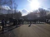 К протестующим против свалки в Коломне приехал ОМОН