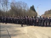 Возле полигона "Ядрово" задержали 10 протестующих местных жителей