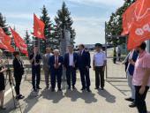 Начался рабочий визит академика Кашина и депутатов-коммунистов Госдумы на Ставрополье