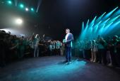 Партия «Новые люди» провела первый съезд-перформанс в России